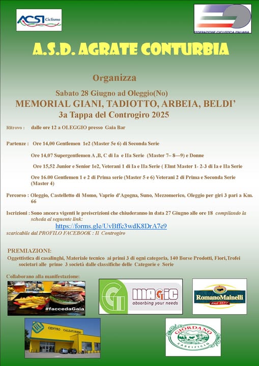 Controgiro -- 28 Giugno Oleggio 2025