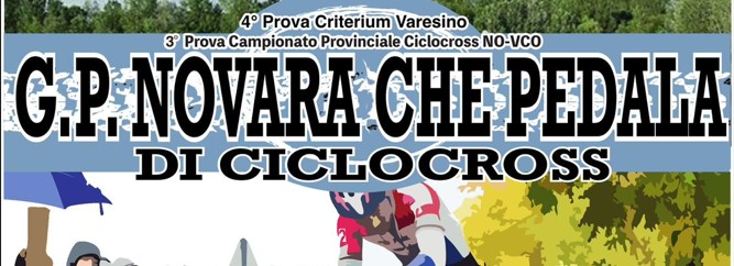 4° prova Campionato Provinciale Ciclocross NO-VCO -- 4° Prova Criterium Varesino - Domenica 2 Novembre