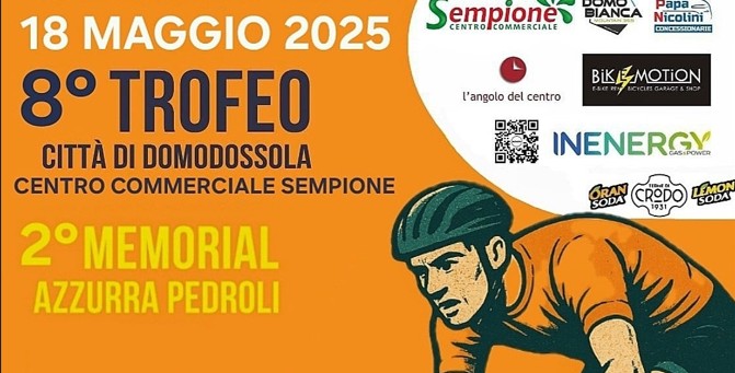 Strada -- Domodossola Domenica 18 Maggio 2° Memorial Azzurra Pedroli