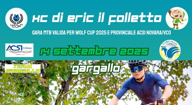 WOLF CUP -- Domenica 14 Settembre 2025 Gargallo MTB