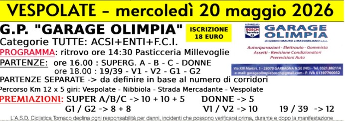 Strada - Mercoledi 20 Maggio - Vespolate