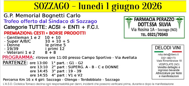 Strada - Lunedi 1 Giugno - Sozzago