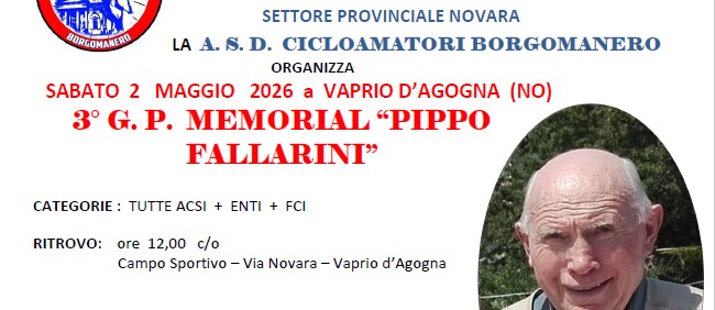 Strada - Sabato 02 Maggio - Vaprio d'Agogna